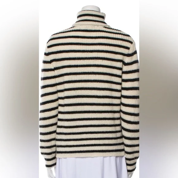 IRO Seely alpaca striped turtleneck sweater - Picture 5 of 5